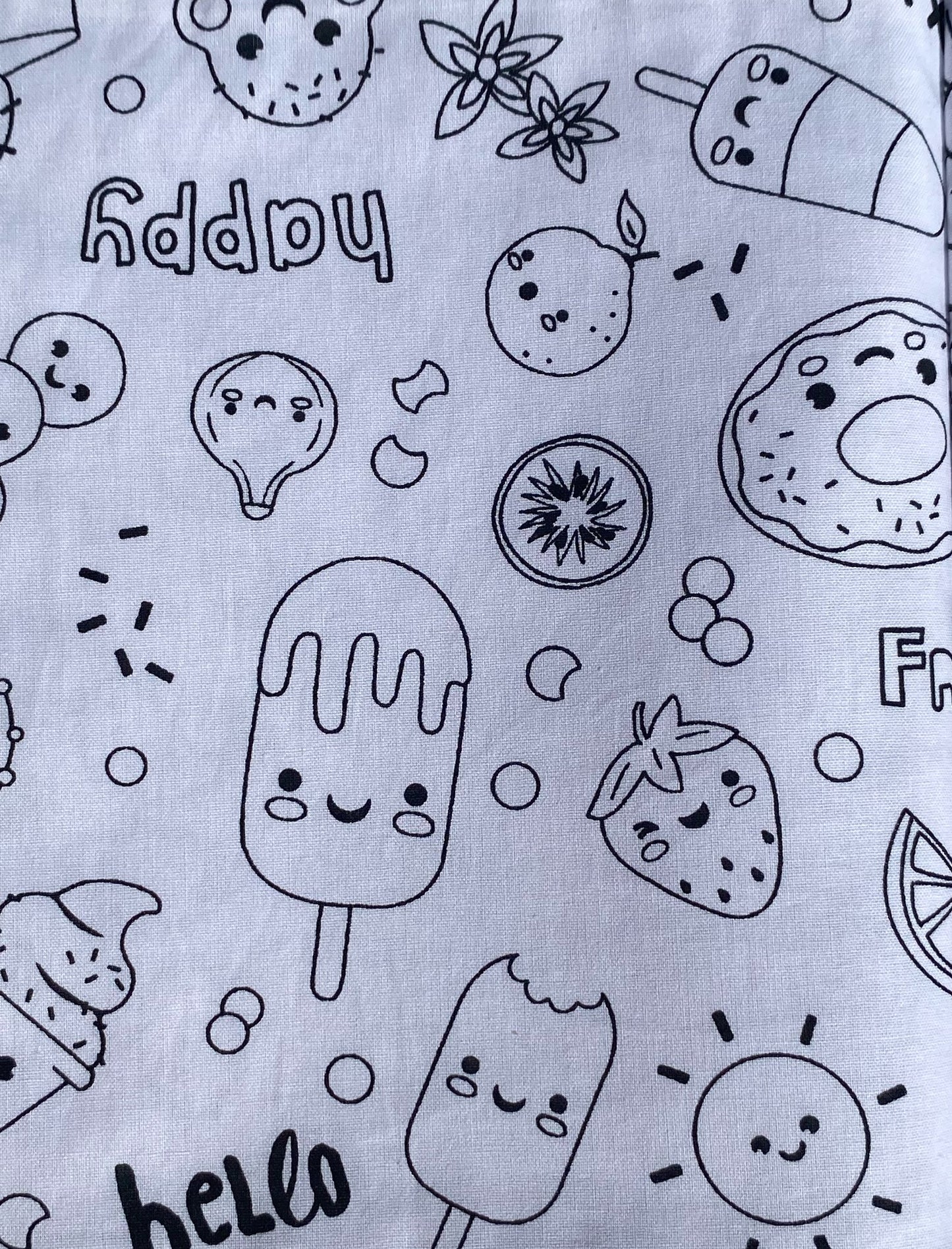 Livre de coloriage lavable
