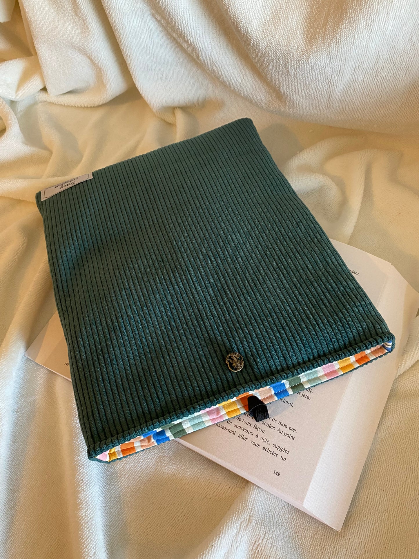 Housse livre grand format