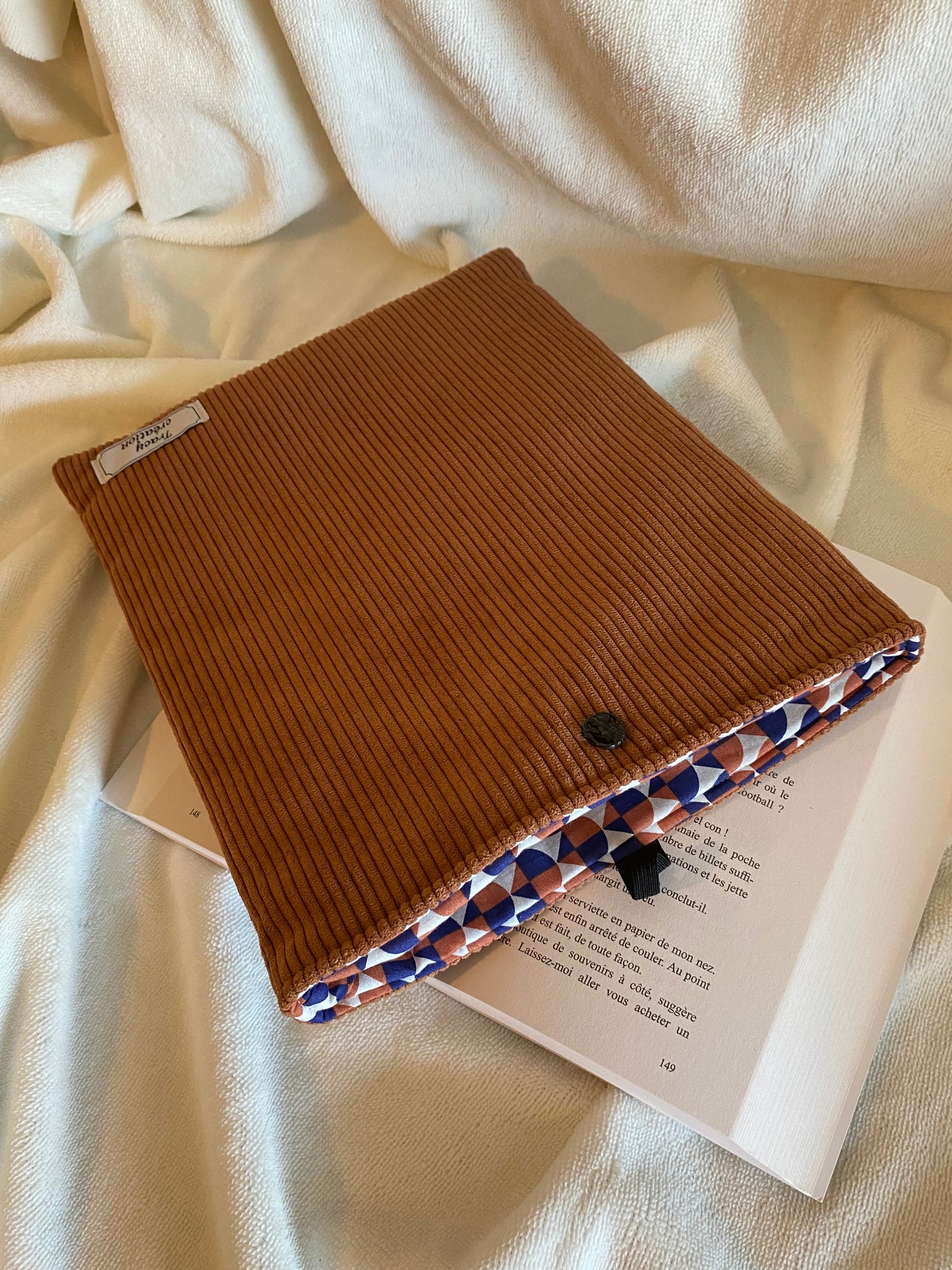 Housse livre grand format