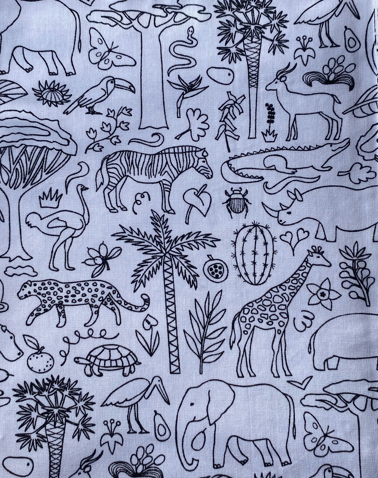 Livre de coloriage lavable