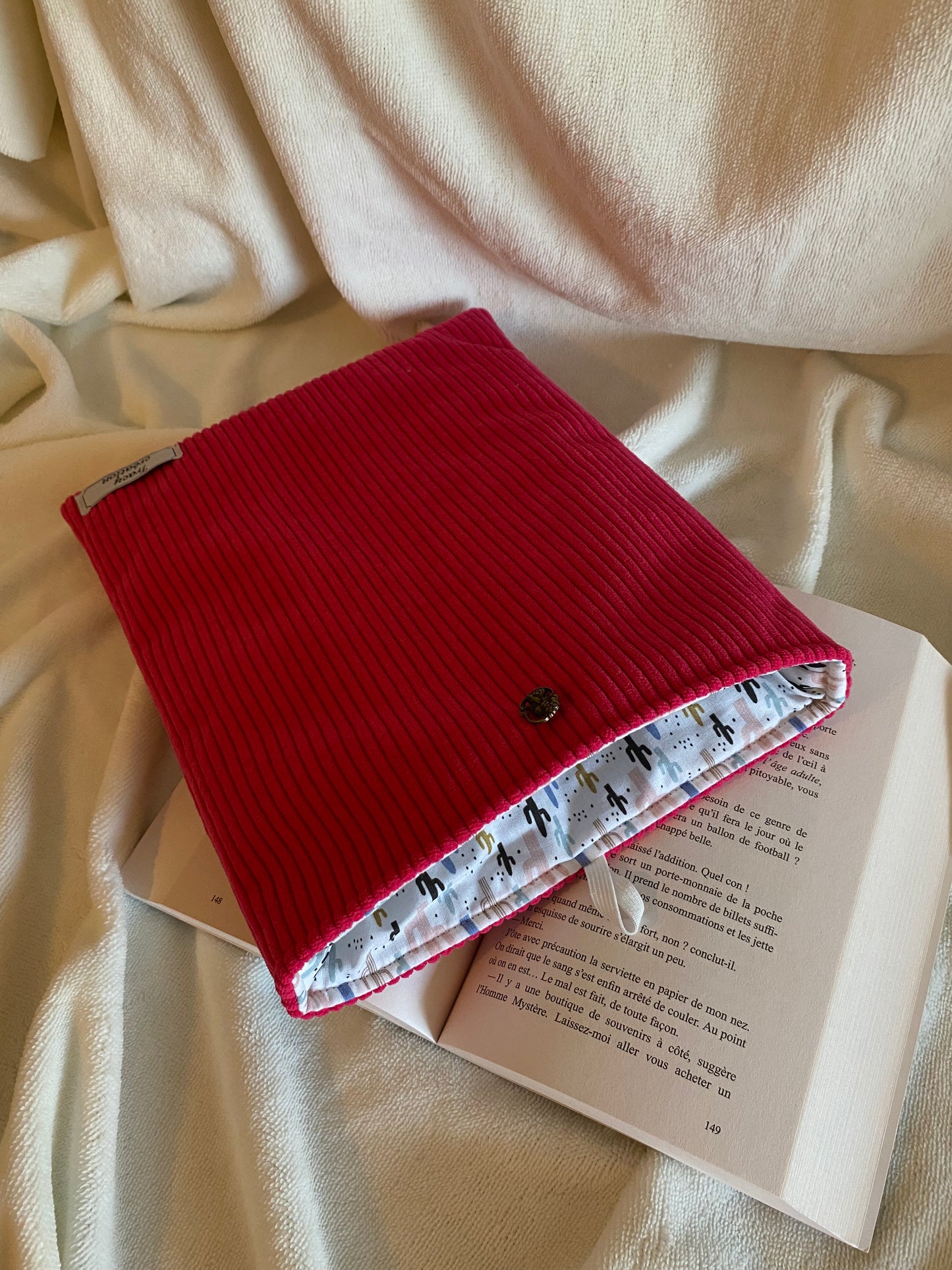 Housse livre grand format