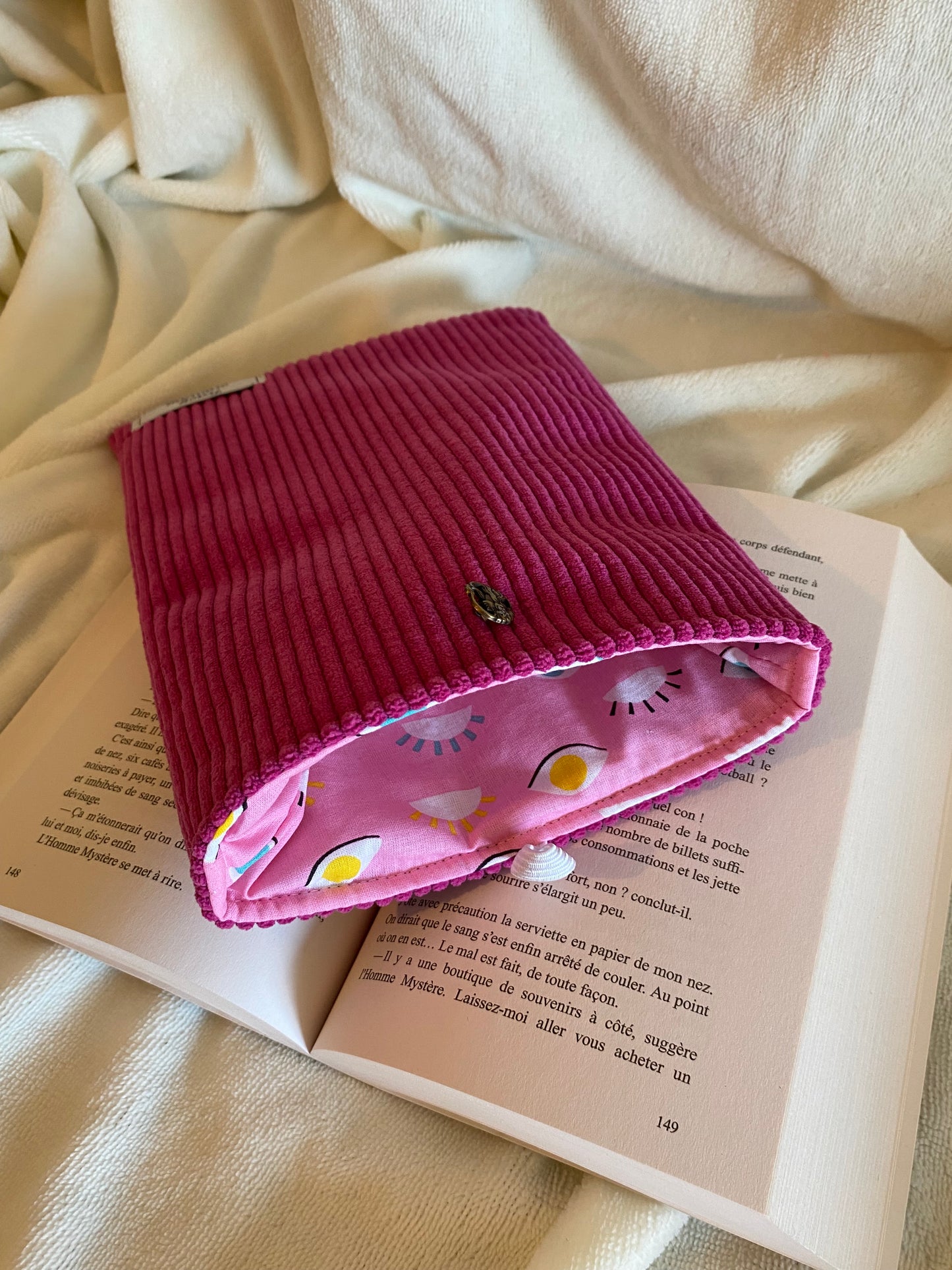 Housse livre moyen format