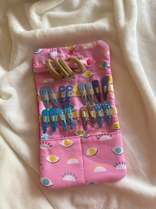 Pochette à barrettes