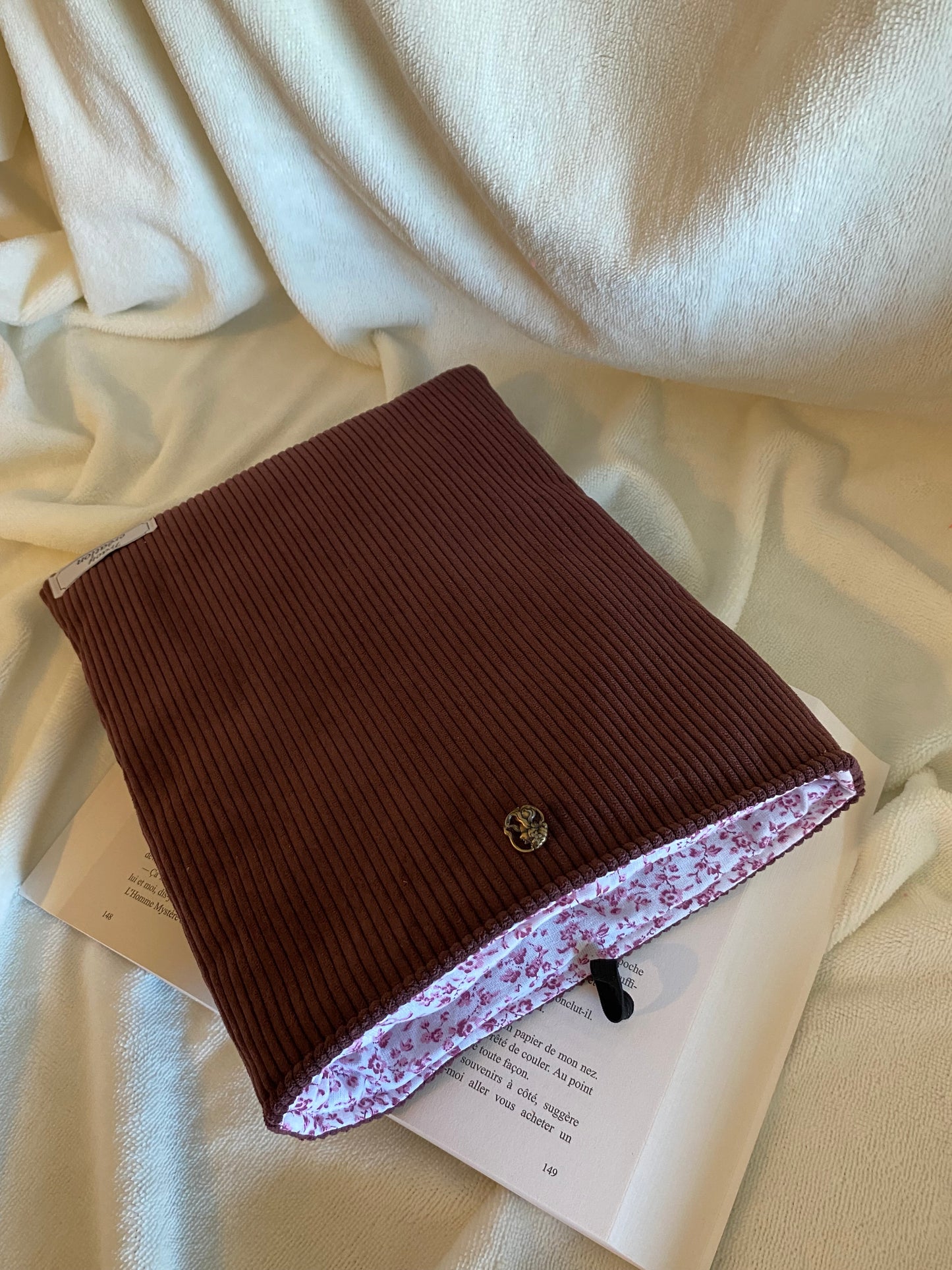 Housse livre grand format