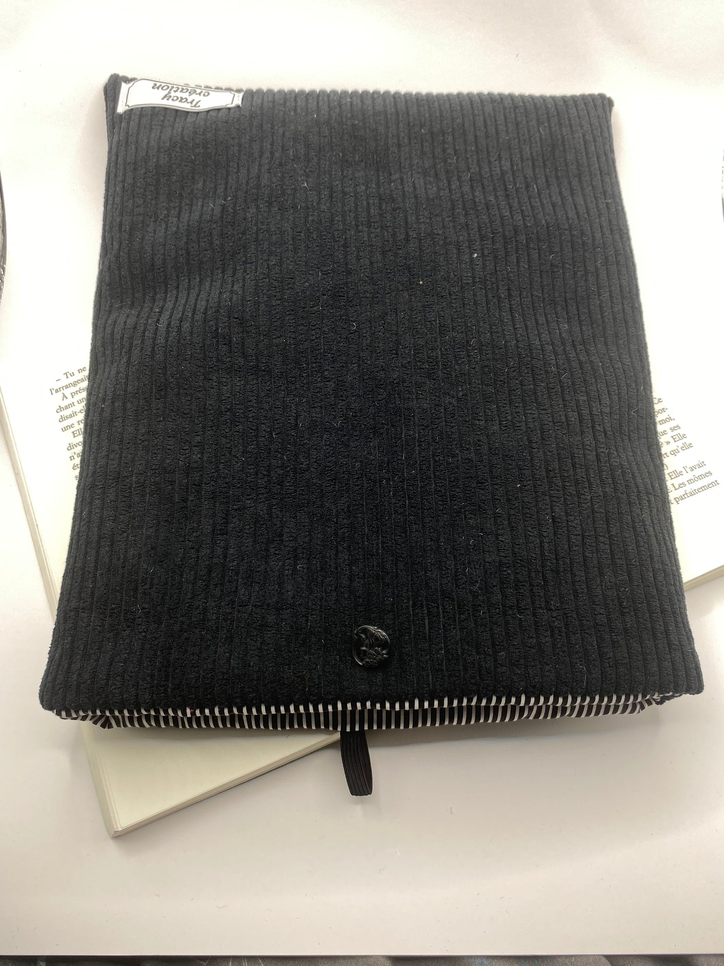 Housse livre grand format