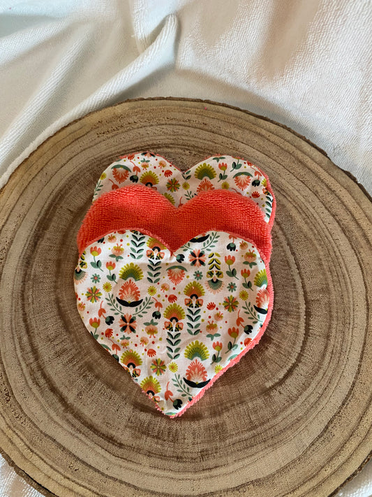 Lingettes cœur