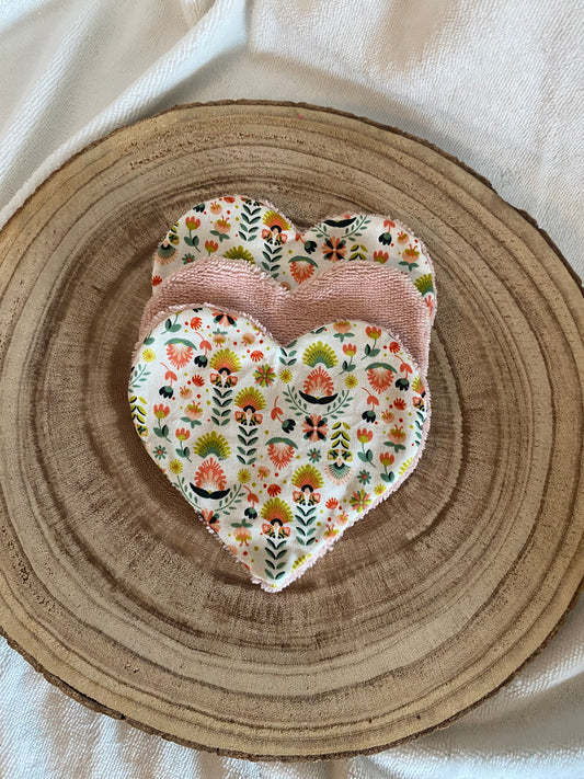 Lingettes cœur
