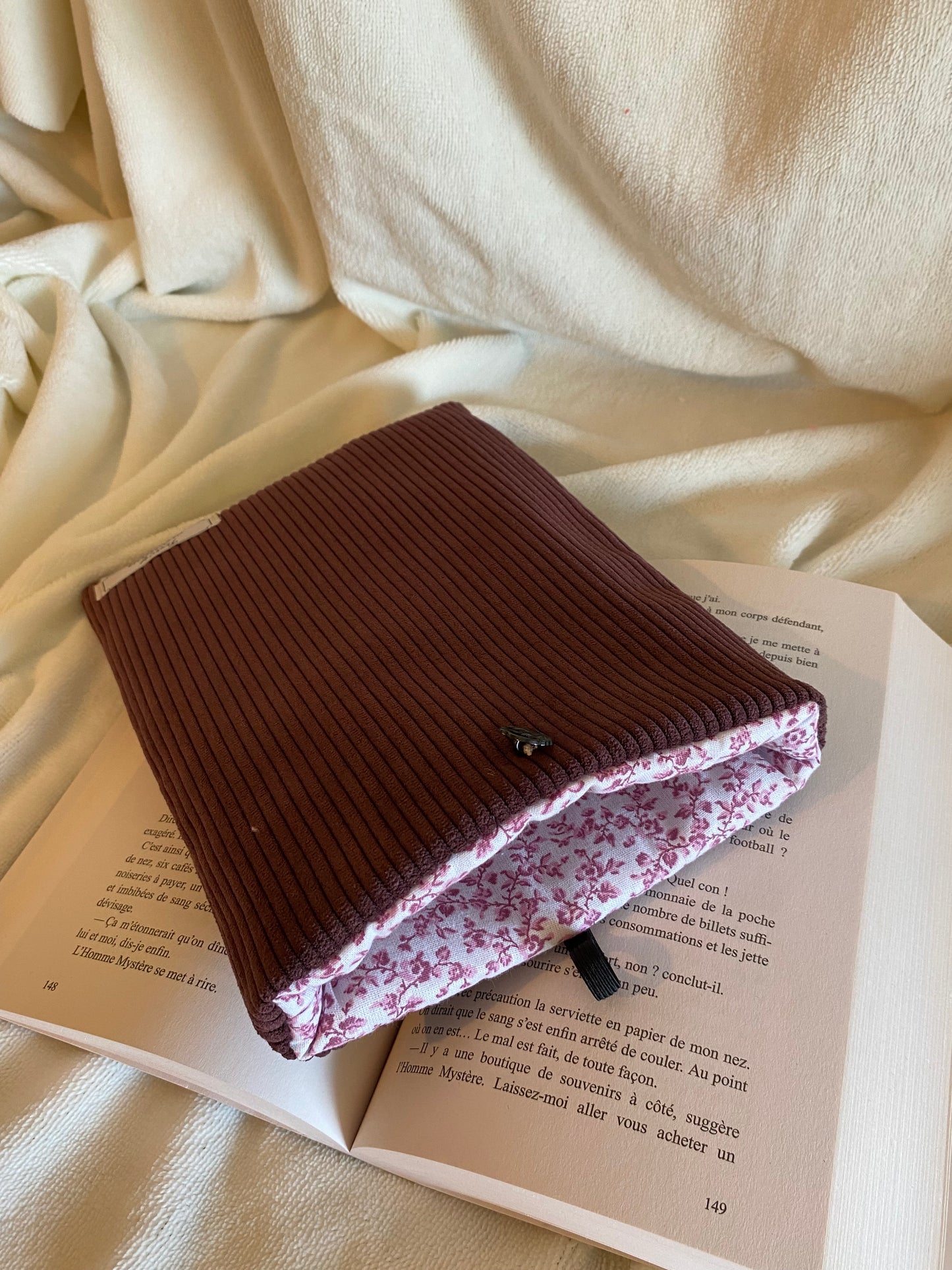 Housse livre moyen format