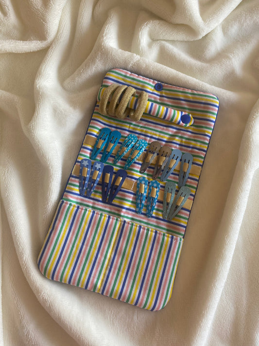 Pochette à barrettes
