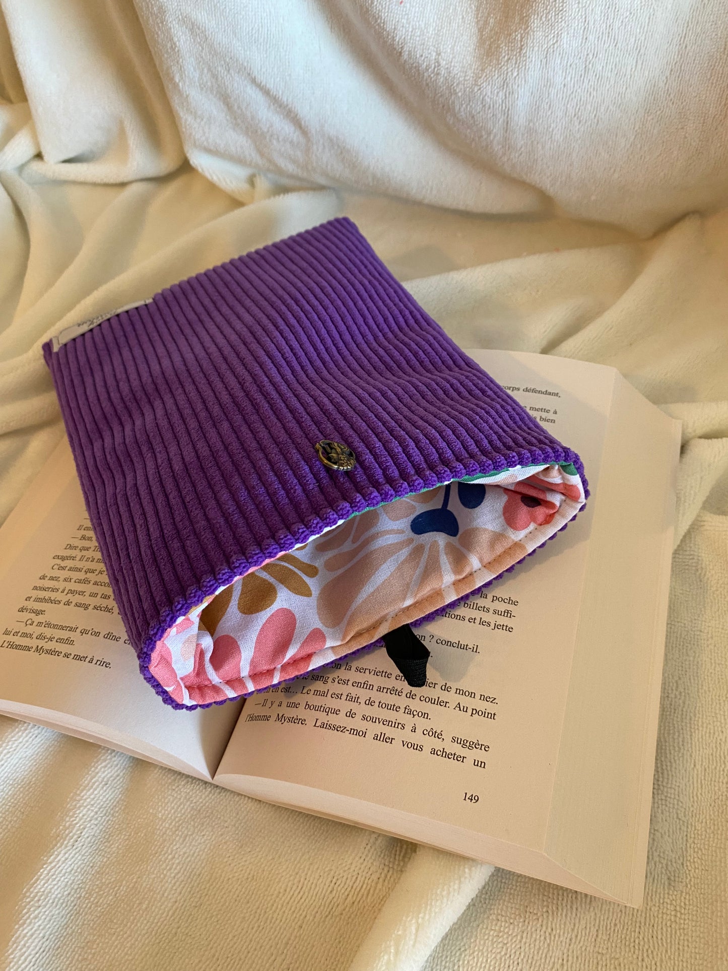 Housse livre moyen format