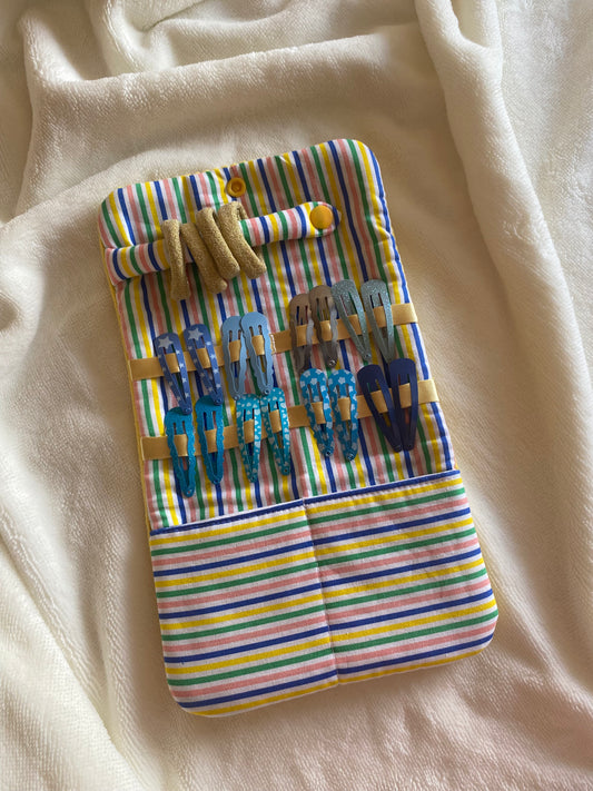 Pochette à barrettes