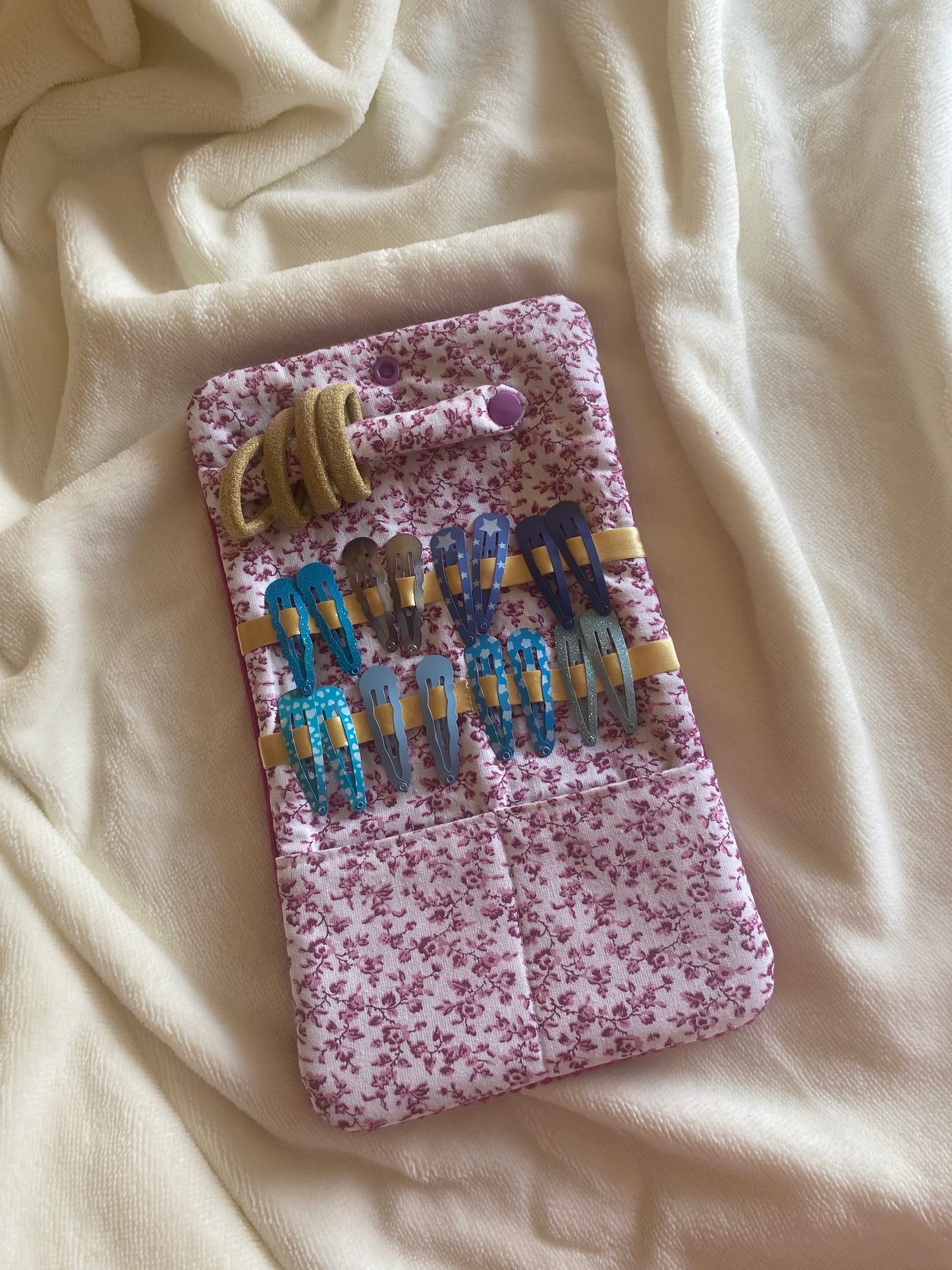 Pochette à barrettes
