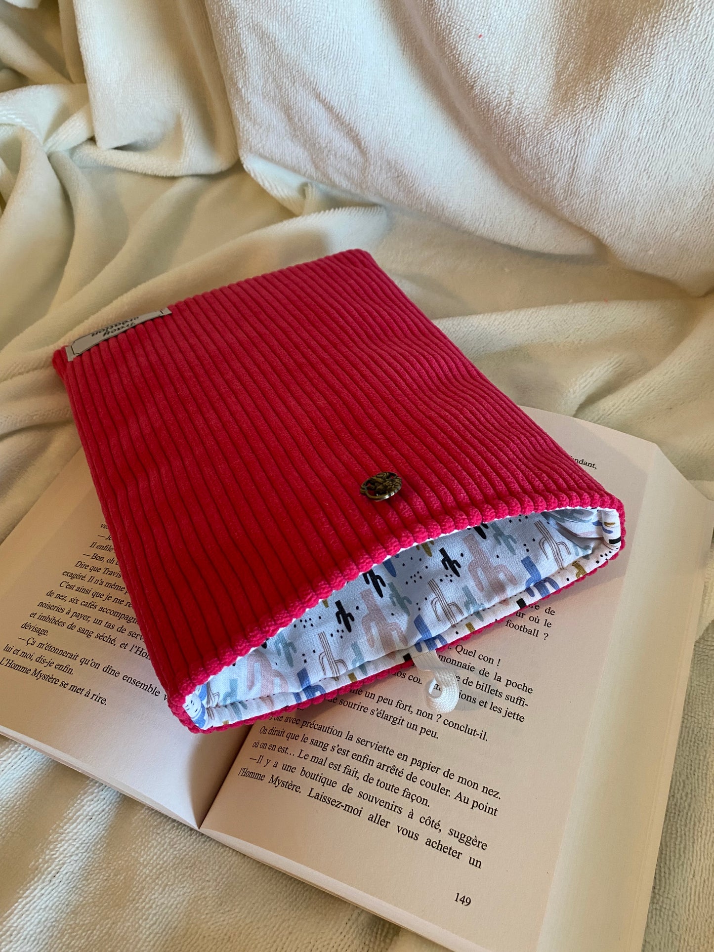 Housse livre moyen format